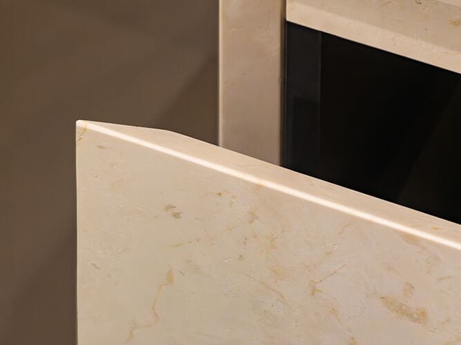 Мраморный подвесной умывальник со встроенной раковиной Inbani слой ARCH-00008322 - Вид №7