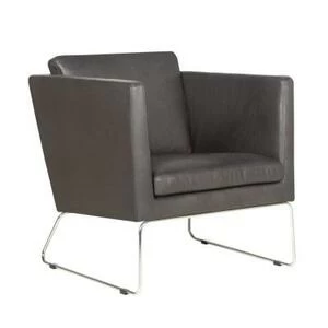 Кресло Clark, черное, 74x73x78/43 см