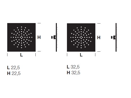 Встраиваемая потолочная душевая головка из нержавеющей стали Rexa MAE ARCH-00032240 - Вид №2
