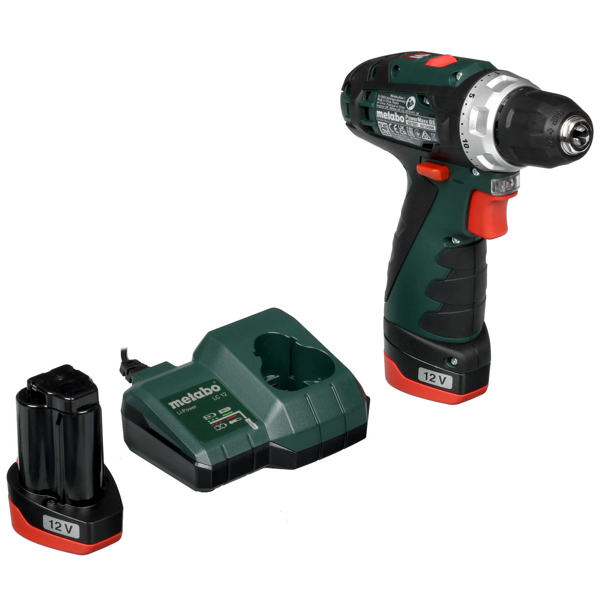 Дрель-шуруповерт Metabo PowerMaxx BS Basic 10.8/12V 8172097 STDN-0068911 - Вид №1