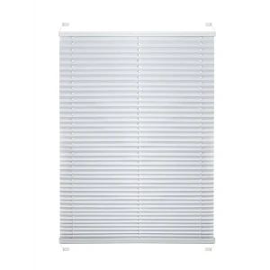 Штора плиссе 52x170 см жаккард белая