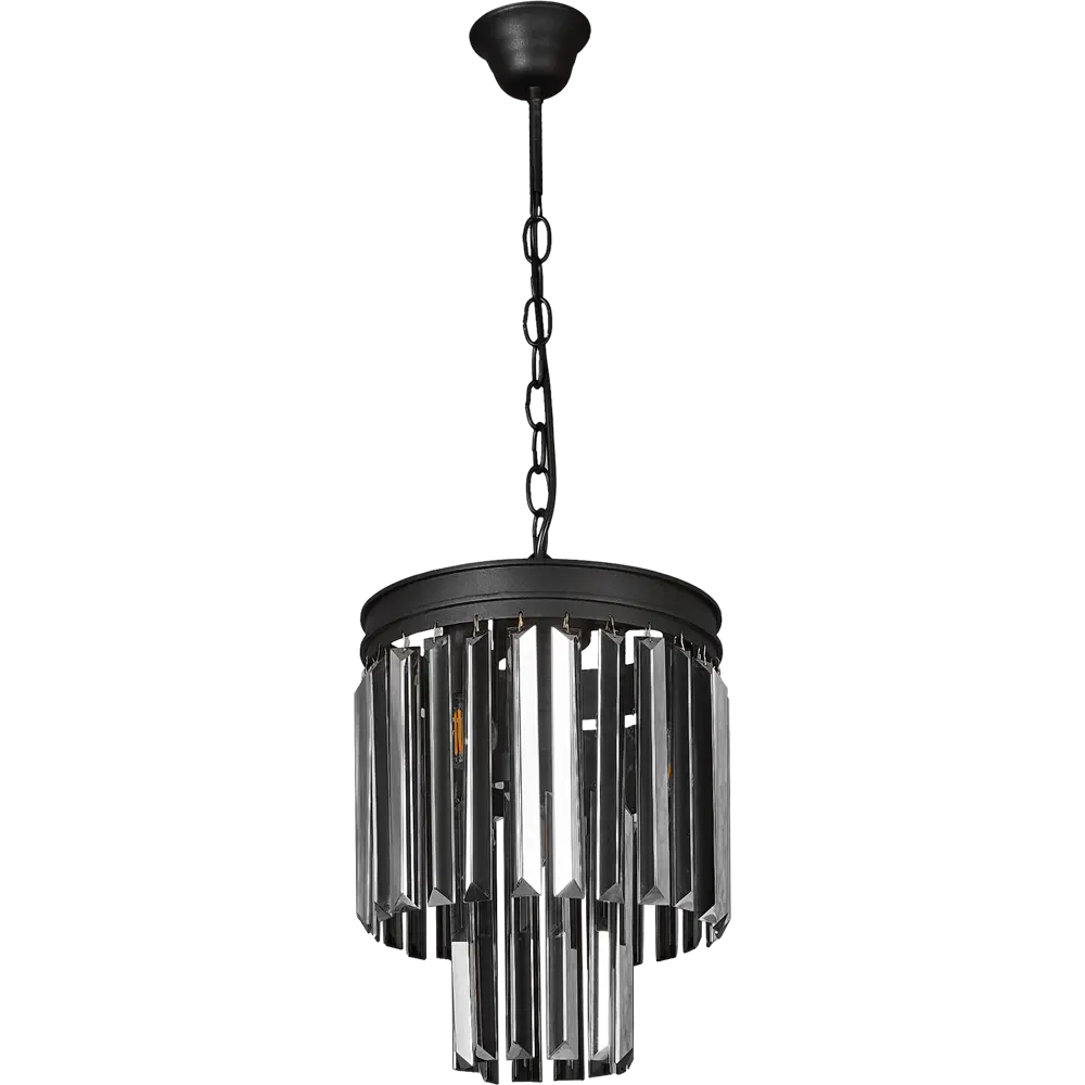 Люстра потолочная Vitaluce Пандора - элегантное черное освещение для интерьера 85630157 STLM-0064663 - Вид №2