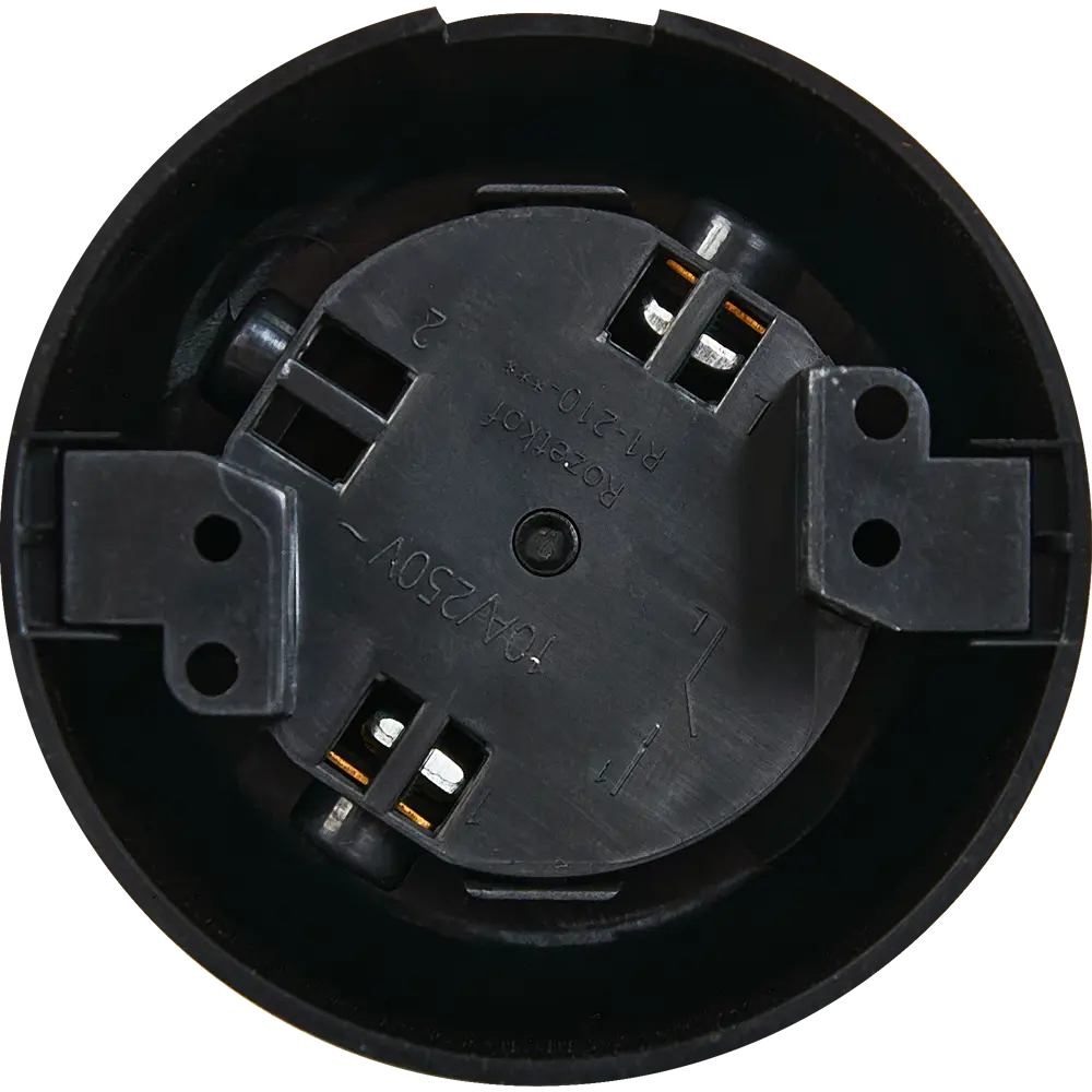 Выключатель накладной Electraline 1 клавиша цвет черный Ретро STLM-2074904 - Вид №2