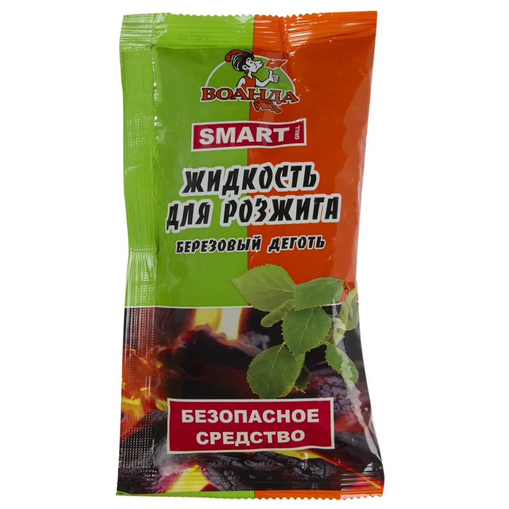 Жидкость для розжига дров и древесного угля Smart 0.1 л Santreyd STLM-2039075
