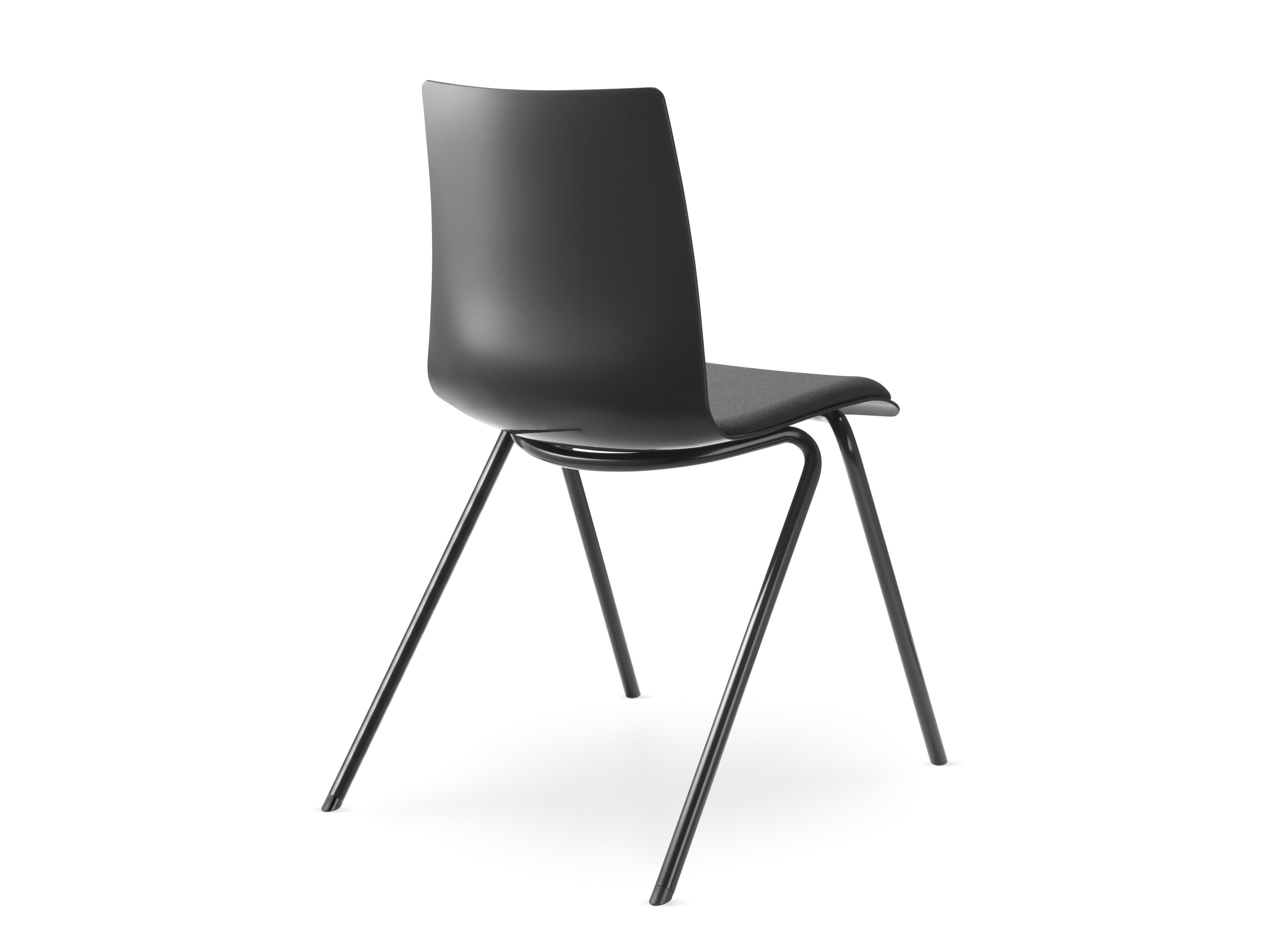 Пластиковый штабелируемый стул для конференций с мягким сиденьем LD Seating Evo ARCH-00150365 - Вид №3