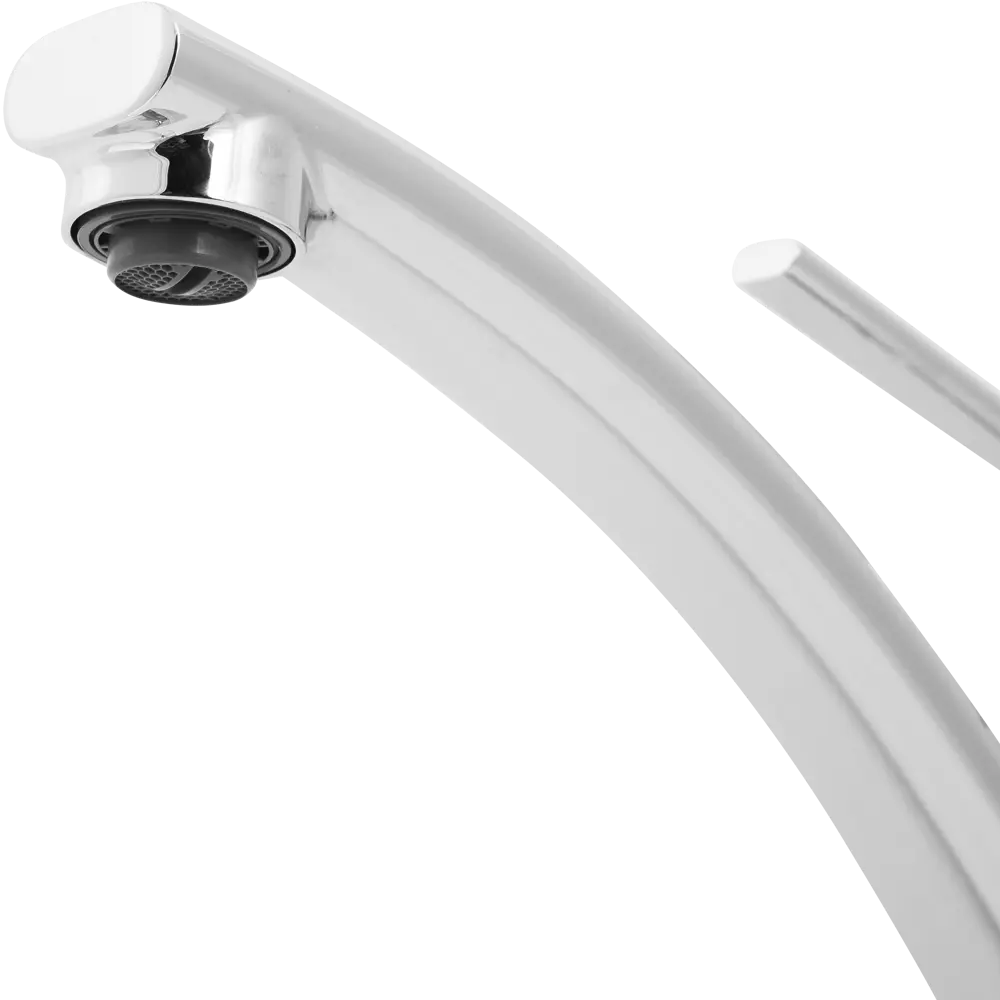Смеситель для мойки GROHE Swift New с низким изливом, латунь, цвет серебристый STLM-2061147 - Вид №1