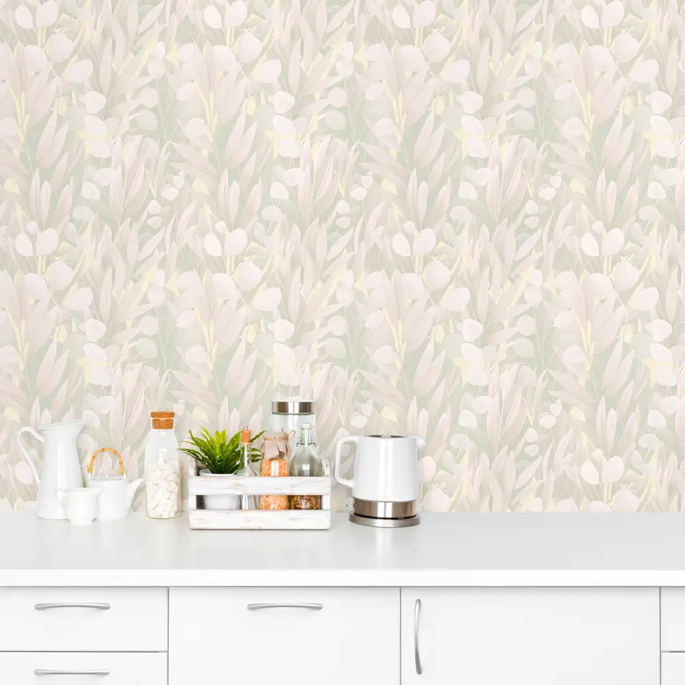 Обои бумажные Elysium Эвкалипт белые 0.53 м 908500 STLM-2044543 - Вид №2