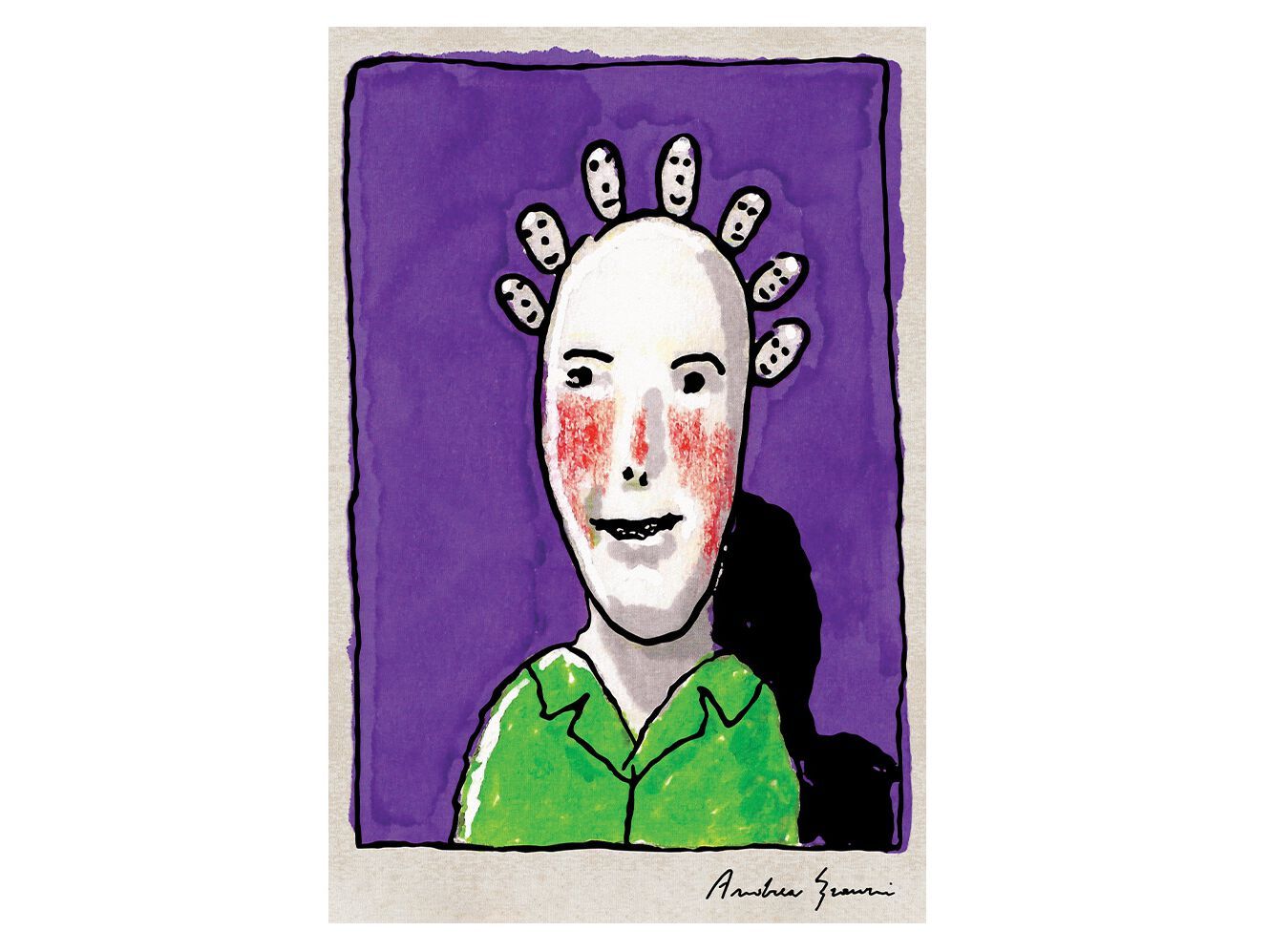 Прямоугольный ковер Qeeboo Genetic Tales Carpet ARCH-00041045