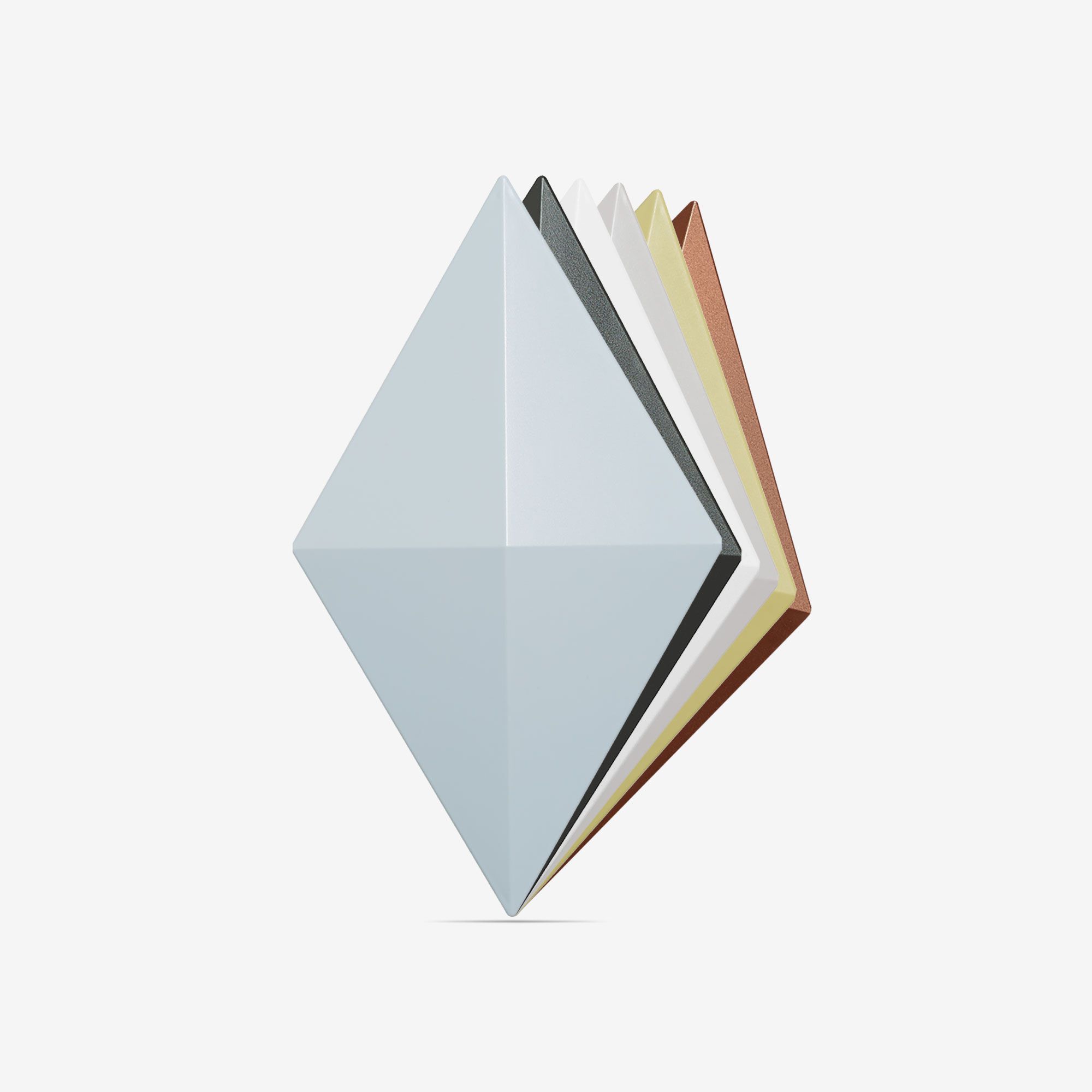 Отдельно стоящая перегородка bloomming FACET 136x220cm bianco ARCH-00118610 - Вид №1