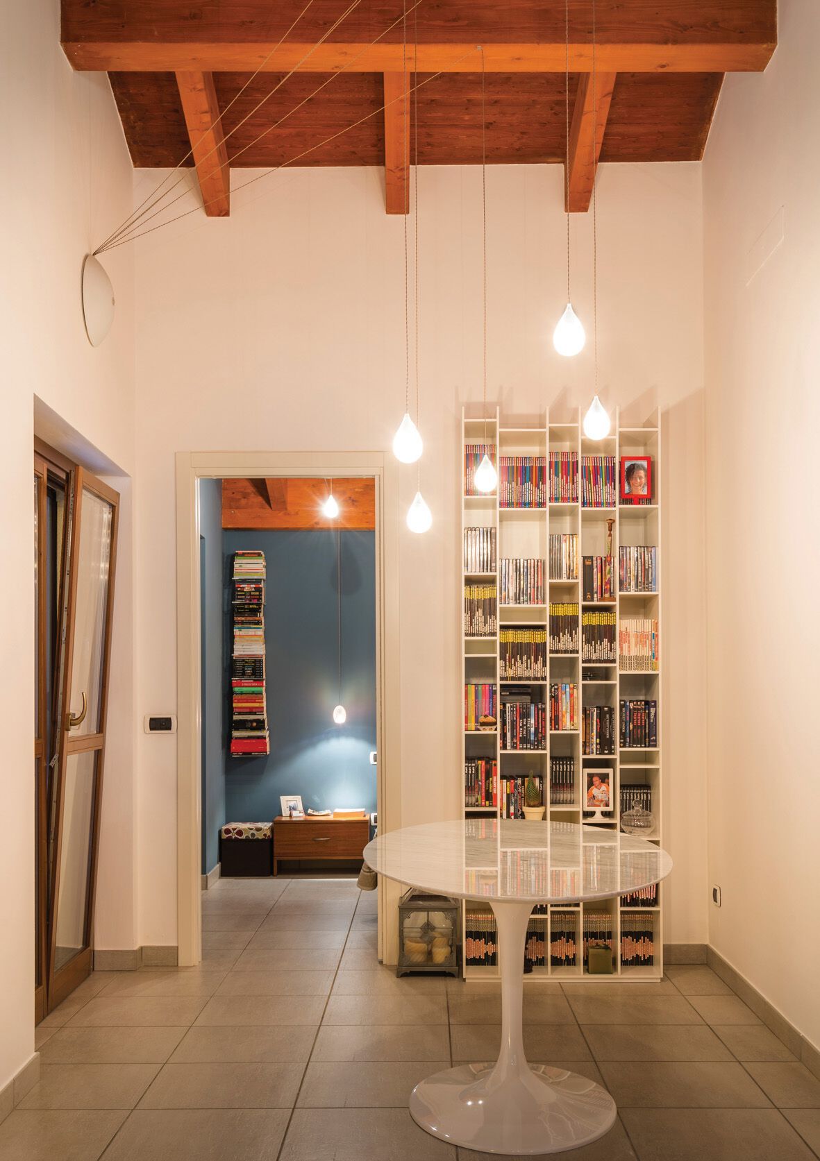 Стеклянный светодиодный подвесной светильник Album капля ARCH-00047802 - Вид №2