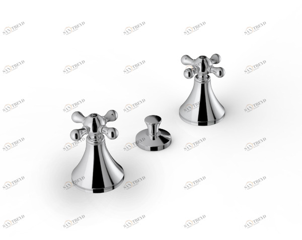 3002 BBX-030 Смеситель для биде Zazzeri 3002BBX030