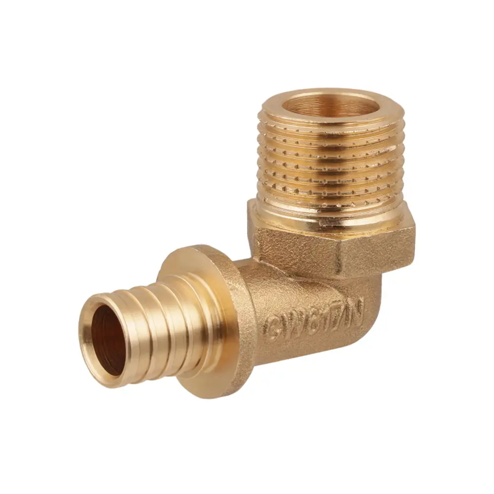 Угольник Pro Aqua 3/4"x25 мм наружная резьба латунь AX3302534 STLM-2065380