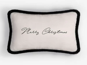 LO DECOR Прямоугольная подушка из бархата с рождественскими мотивами Xmas mood 5 mchp253501.p06