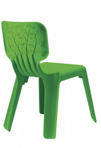 Magis Alma MT160 V Детский стул из полипропилена штабелируемый. Цвет: Зеленый 1342 C