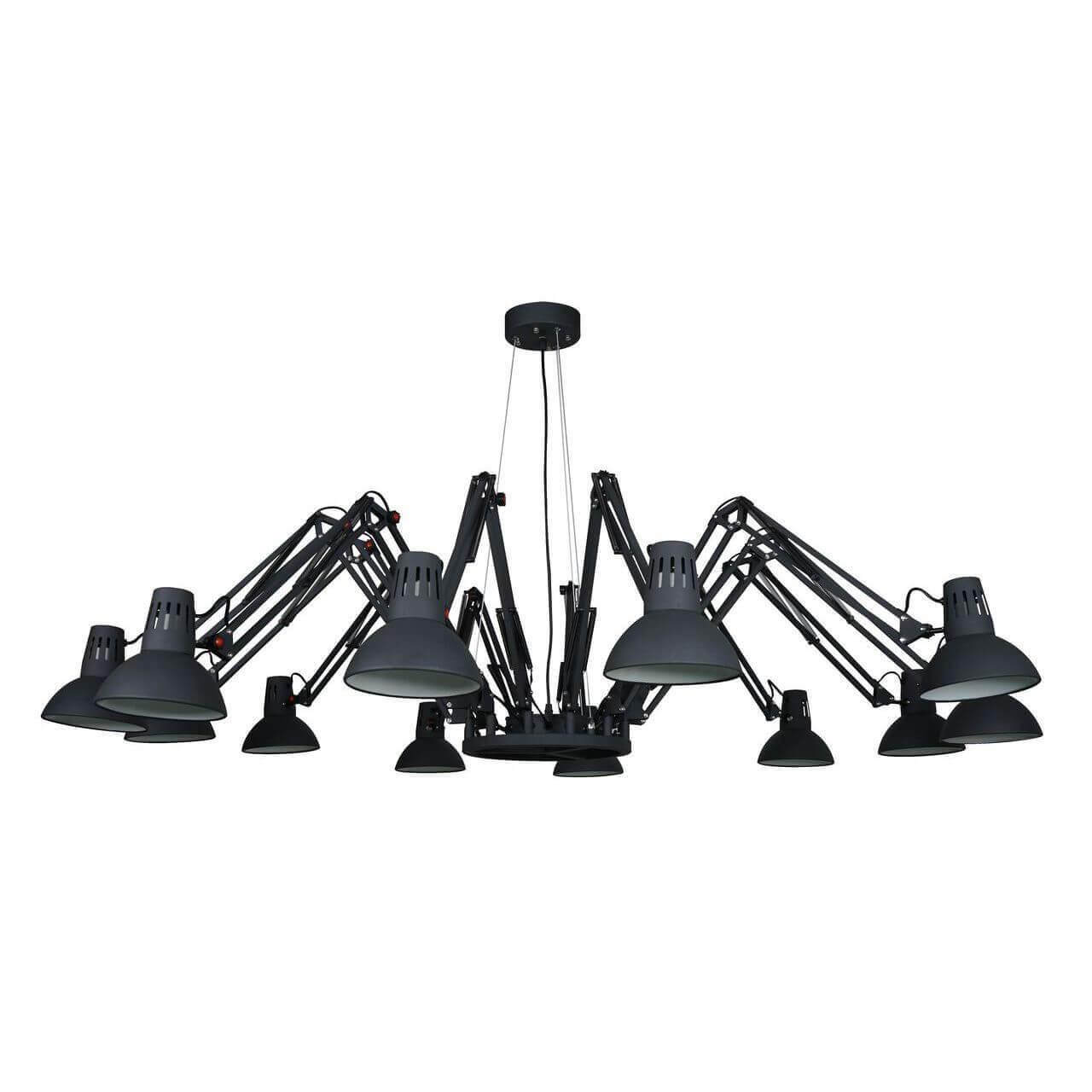 A2043SP-12BK Подвесная люстра Ragno Arte Lamp Ragno Black