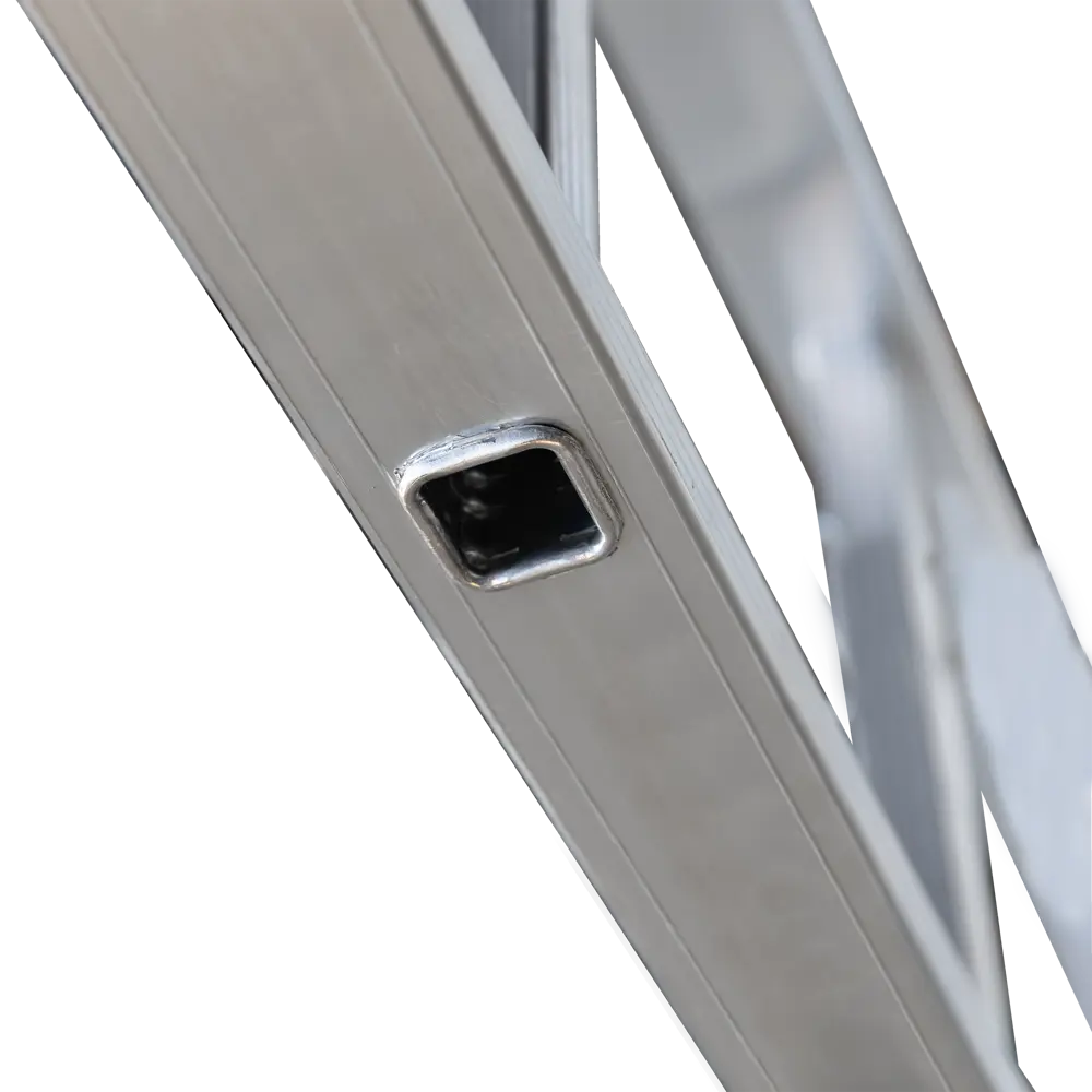 Лестница приставная 1-секционная DILWIS 12 ступеней максимальная нагрузка 150 кг STLM-2159153 - Вид №3