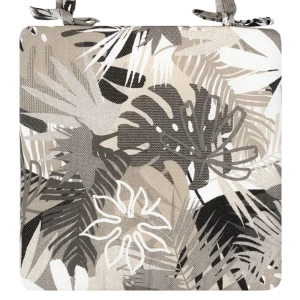 Подушка для стула Altali Гавайи 40x2x40 см полиуретан/хлопок серый