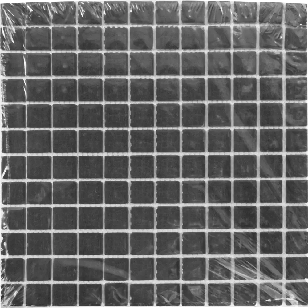 Мозаика стеклянная, черная, 300x300x8 мм Santreyd STLM-2121455 - Вид №3