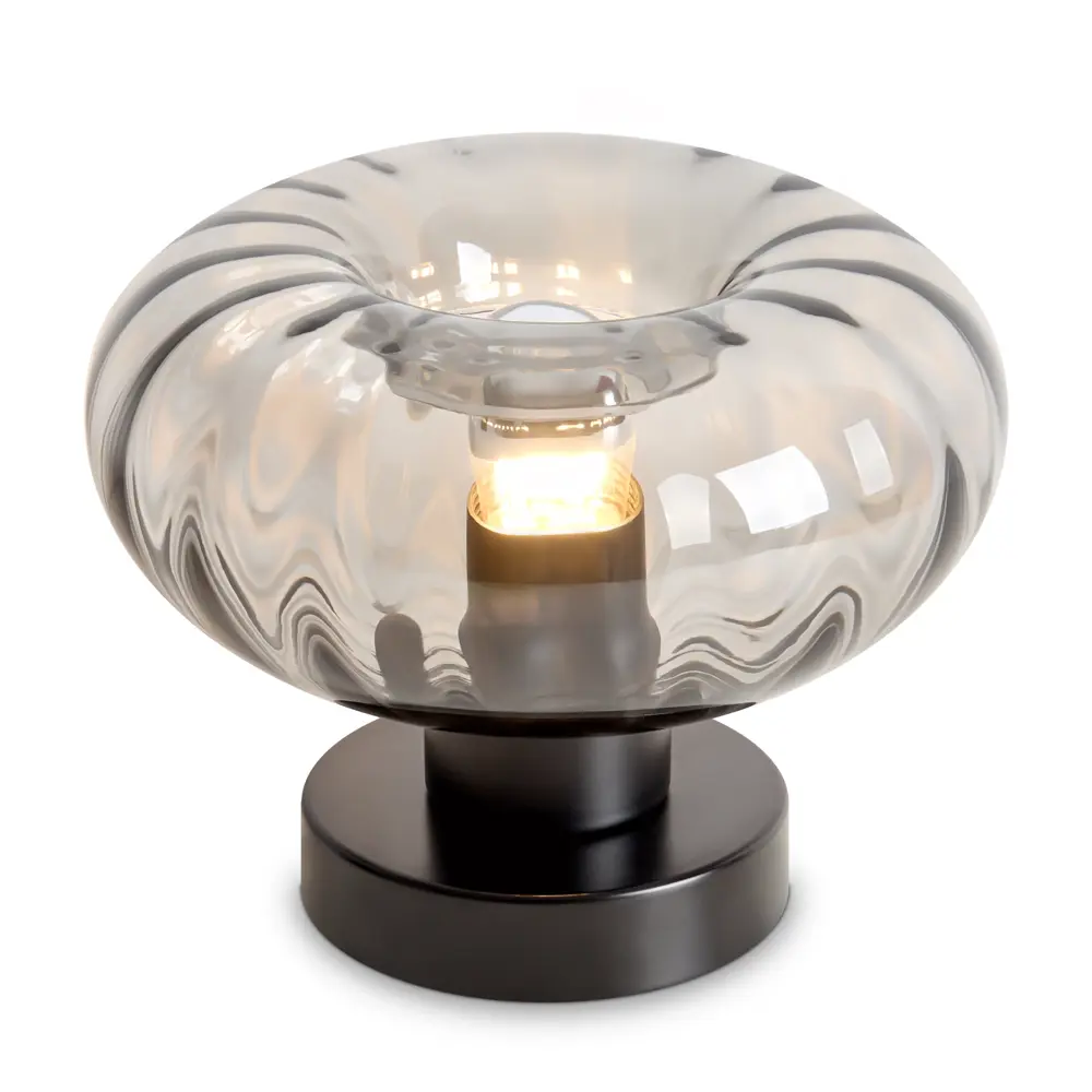 Настольная лампа Freya Glans цвет черный STLM-2097270 - Вид №2