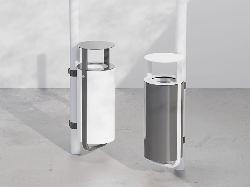 Корзина для мусора из оцинкованной стали DIMCAR DIAPASON ARCH-00115561