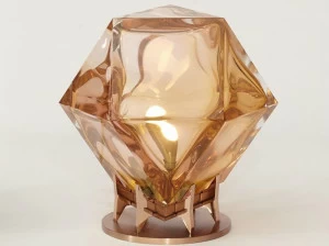 GABRIEL SCOTT Настольная лампа накаливания из дутого стекла Welles