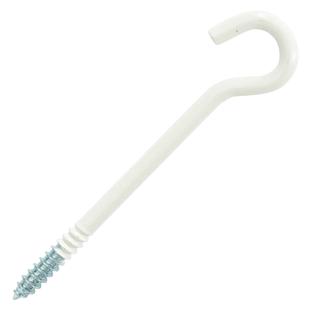 Шуруп-крюк 8x100 мм сталь RAL9003 2 шт Santreyd STLM-2207057