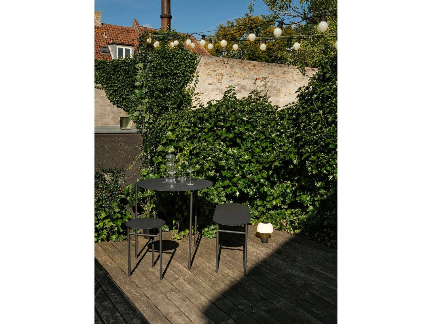 Складной садовый стол с порошковым покрытием ZONE DENMARK диск ARCH-00064142 - Вид №10