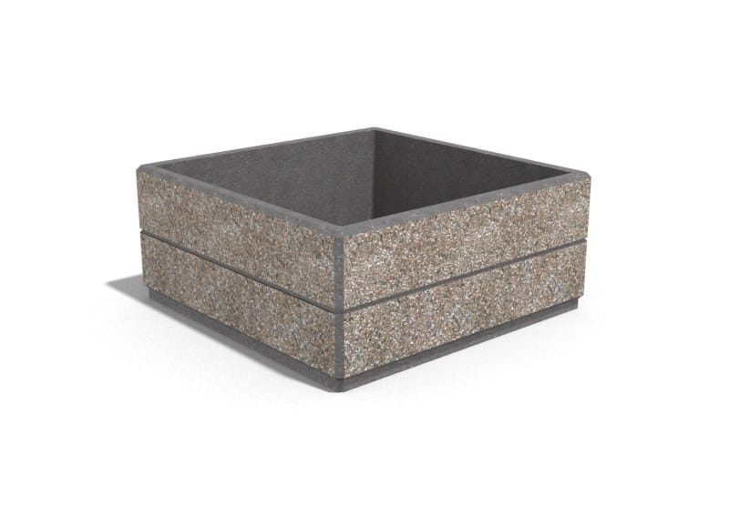 Бетонная квадратная плантатор ENCHO ENCHEV - ETE 214 ARCH-00152474 - Вид №8