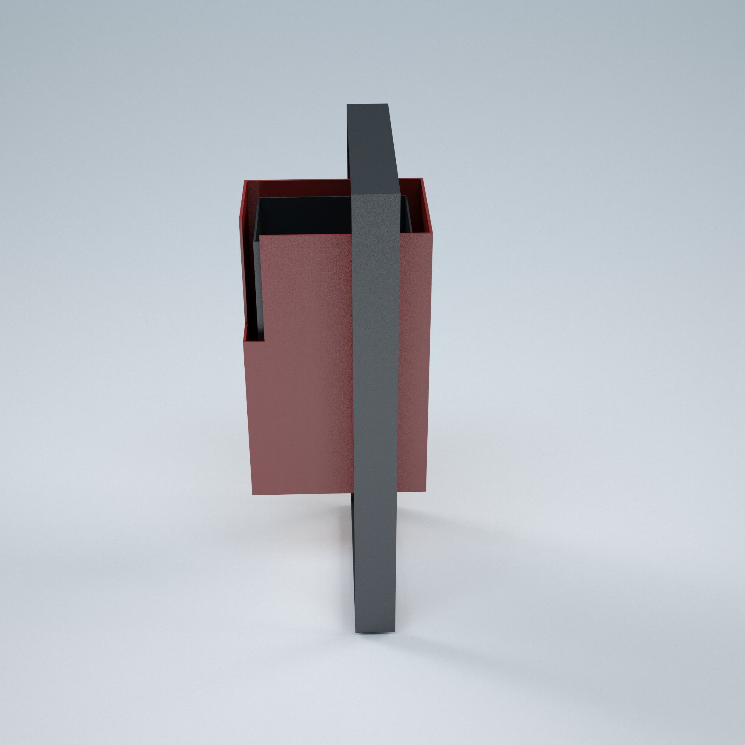 Наружная стальная стойка для мусора CITYSì Майк ARCH-00036208 - Вид №2