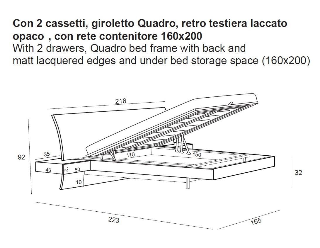 Двуспальная кровать Voltan My Love ARCH-00146173 - Вид №11