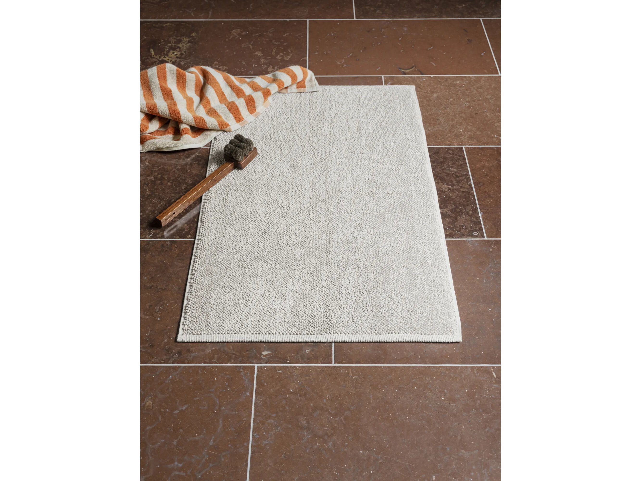 Хлопок прямоугольный сплошной цвет ванная комната ковер blomus KAAVU ARCH-00094818 - Вид №4