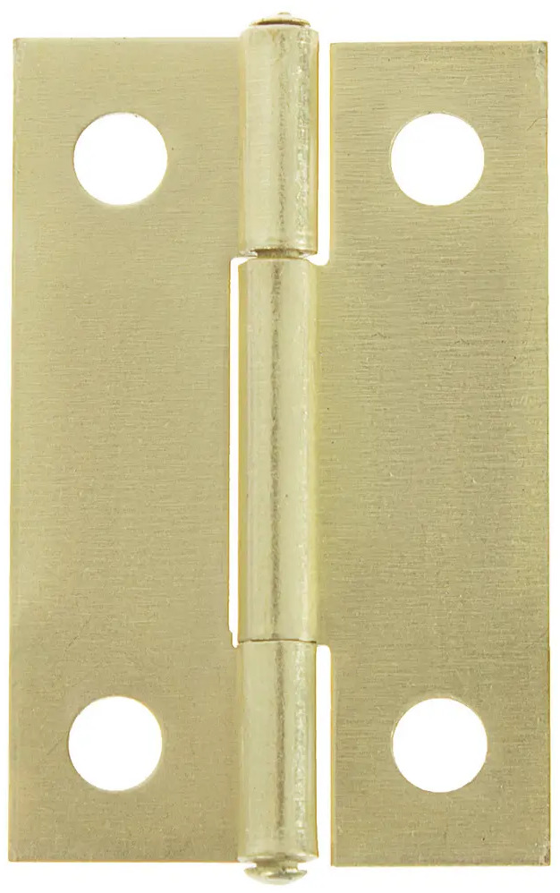 Мебельная петля ЛЕВША 35×22 мм золото для шкафов и тумб 14277457