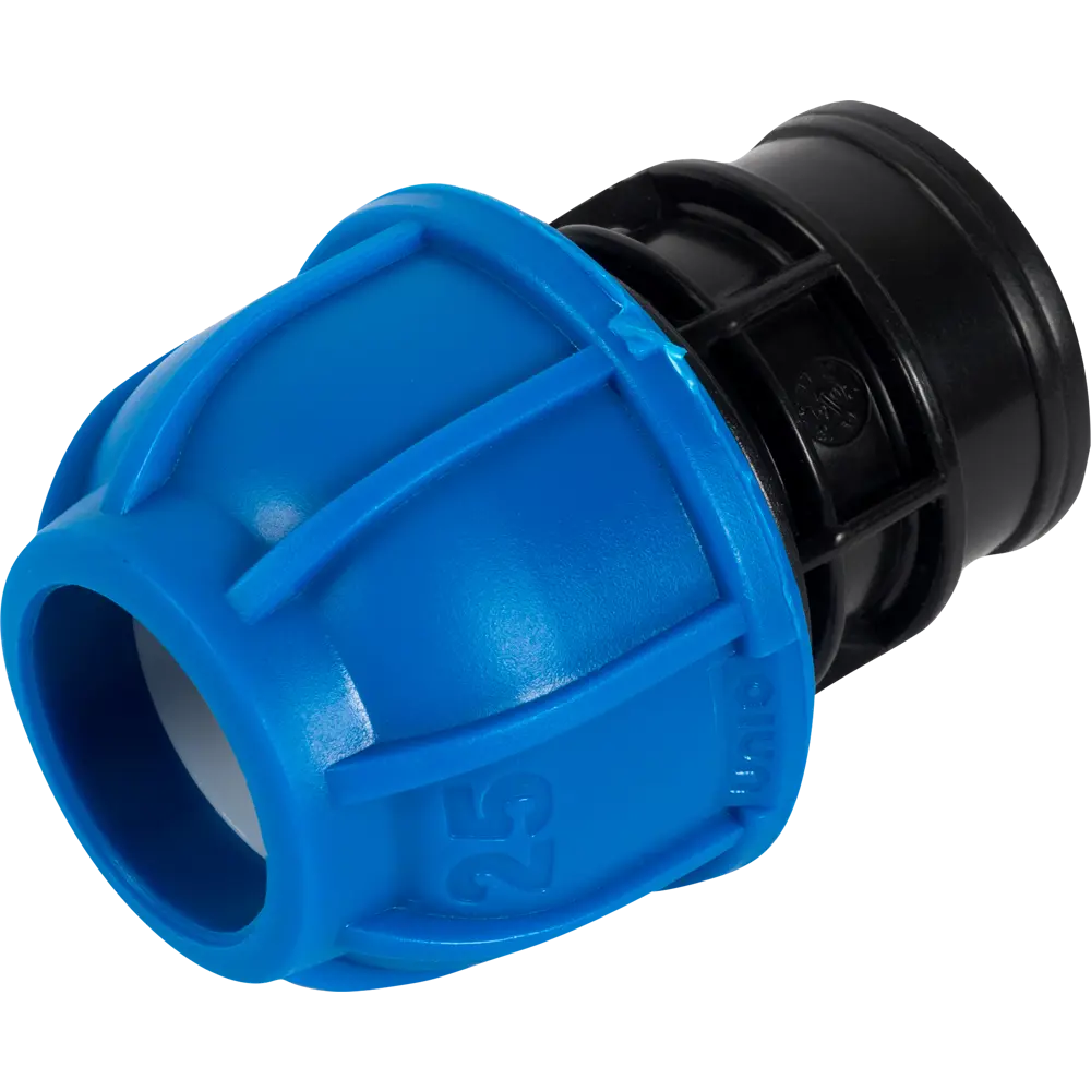 ПОЛИТЭК Муфта переходная 3/4"×25 мм для полиэтиленовых труб 13503643 STLM-0003236