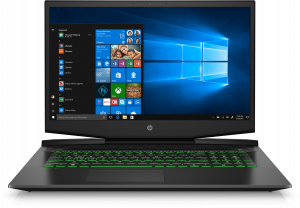 22V31EA#ACB pavilion gaming 17-cd1056ur 17.3"(1920x1080 ips)/intel core i7 10750h(2.6ghz)/16384mb/1000+256pcissdgb/nodvd/ext:nvidia geforce gtx 1650(4096mb)/cam/wifi/52.5whr/war 1y/shadowblack w/ acid green pattern /w10 HP
