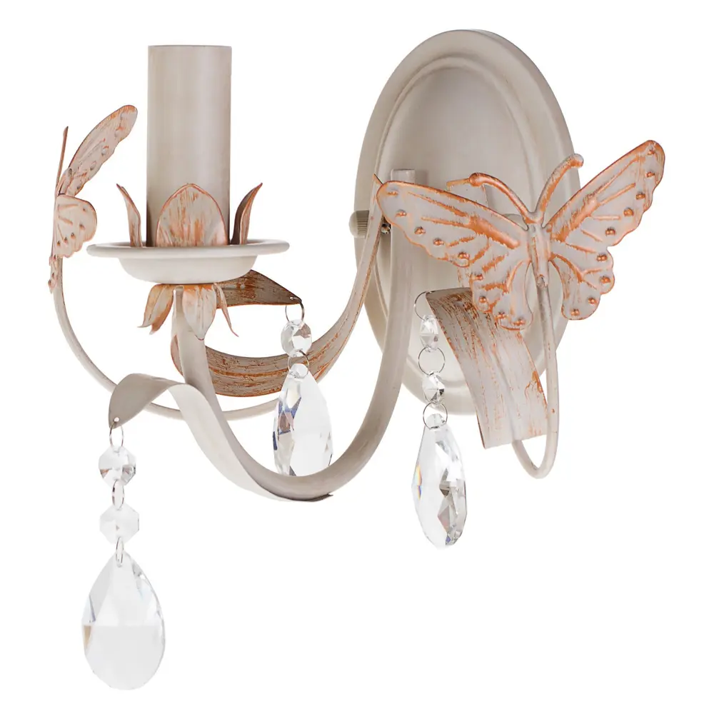 Бра Viola 1xE14x40 Вт, металл, цвет белый Santreyd STLM-2073986