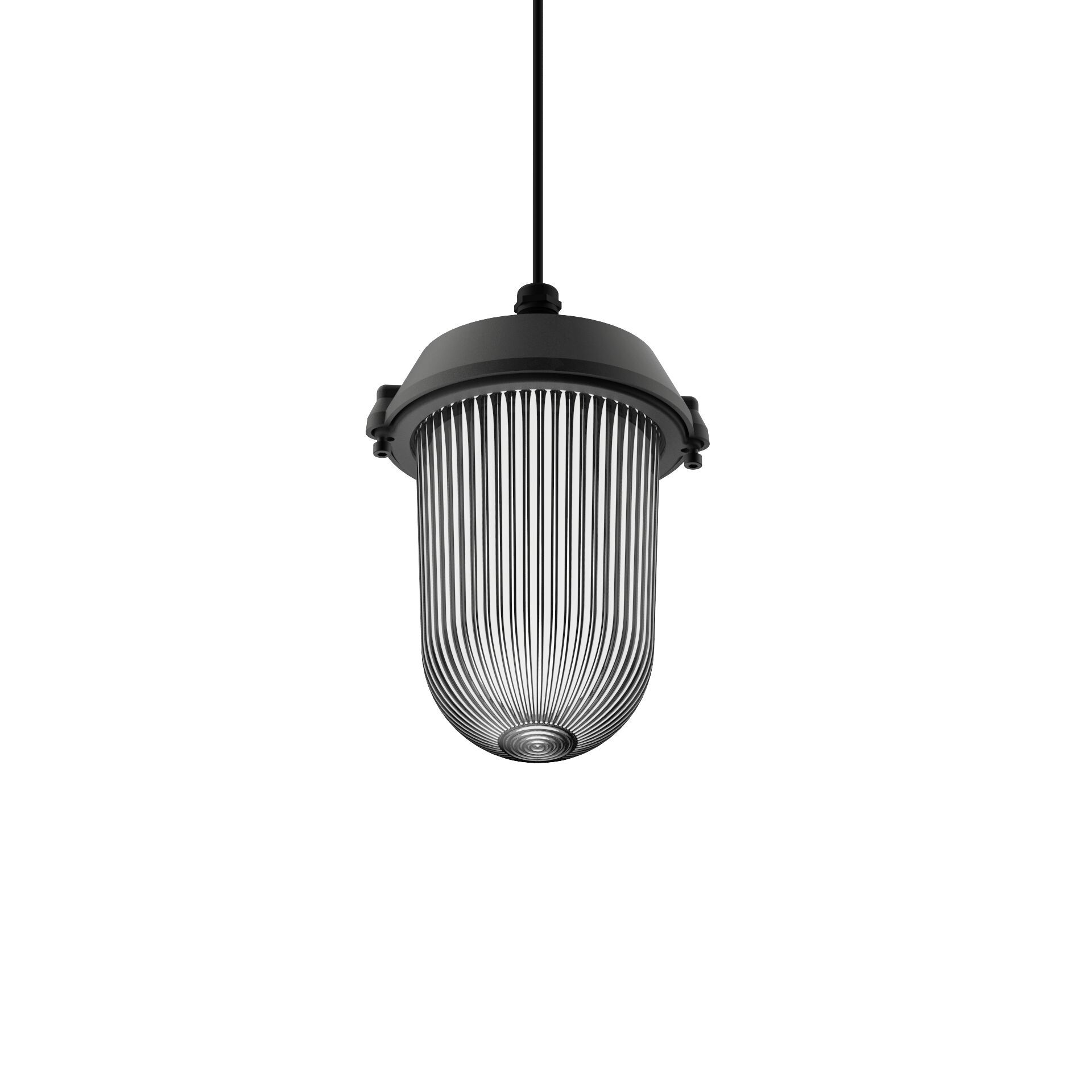 Анодированный алюминиевый подвесной светильник Genuit Graphite ARCH-00058537 - Вид №3