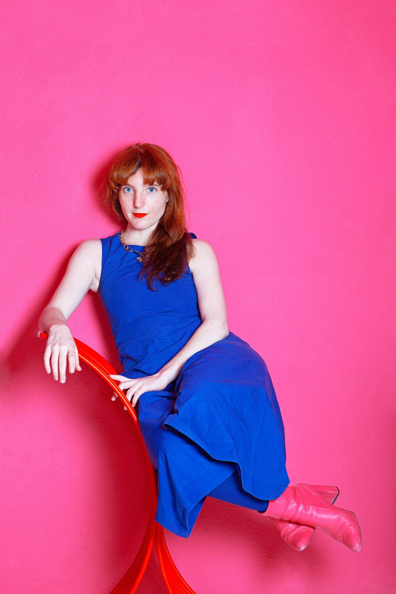 Садовый стул из оцинкованной стали iSimar Romana ARCH-00075765 - Вид №7