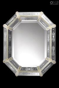 850 ORIGINALMURANOGLASS Венецианское зеркало Contarini - муранское стекло OMG  см