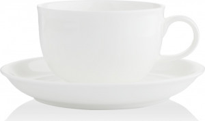 10624408 Mix&Match Чашка чайная с блюдцем Mix&Match Элемент 250мл, фарфор Фарфор костяной