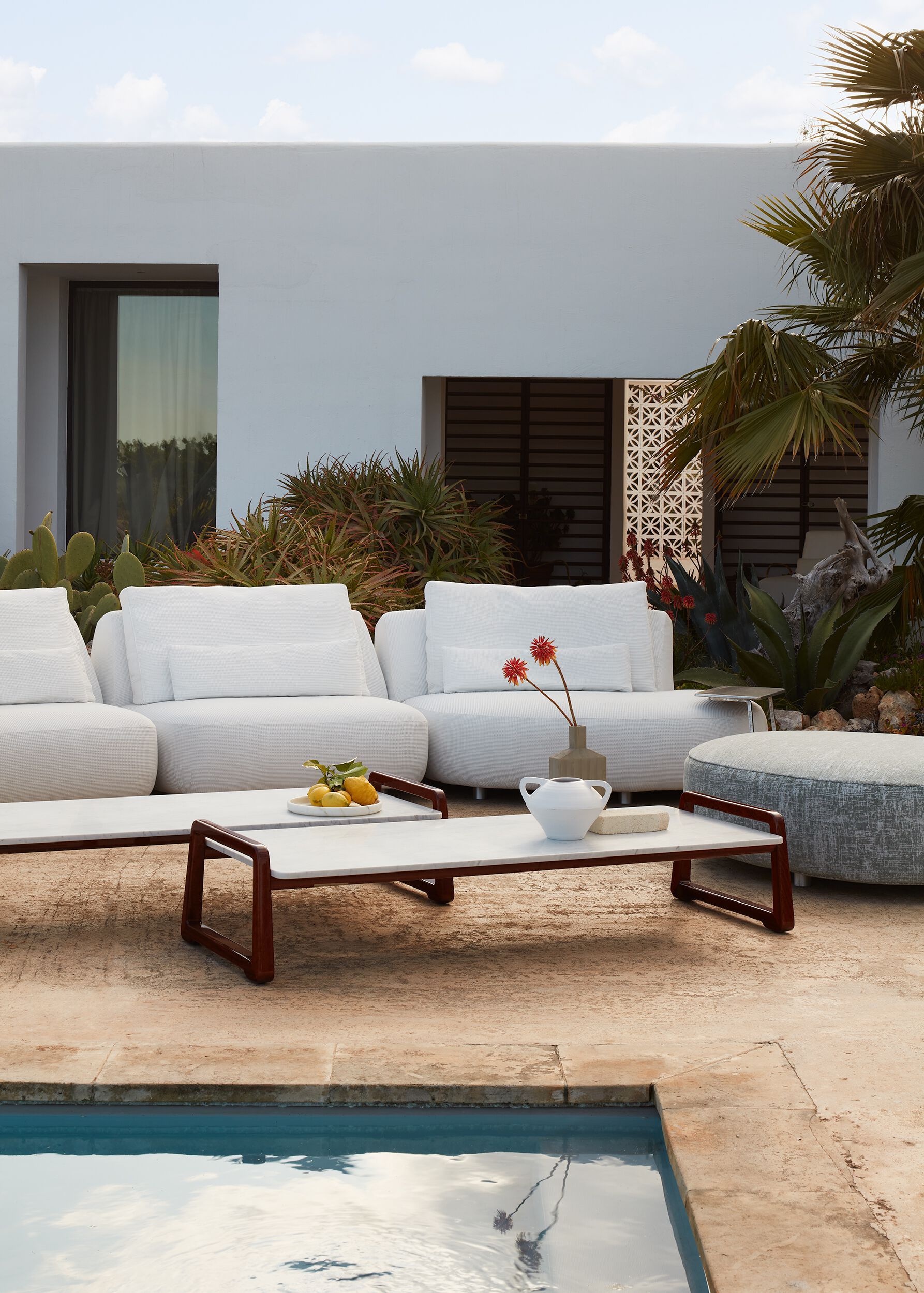 Тканевый модульный садовый диван Exteta Moonlight ARCH-00030262 - Вид №3