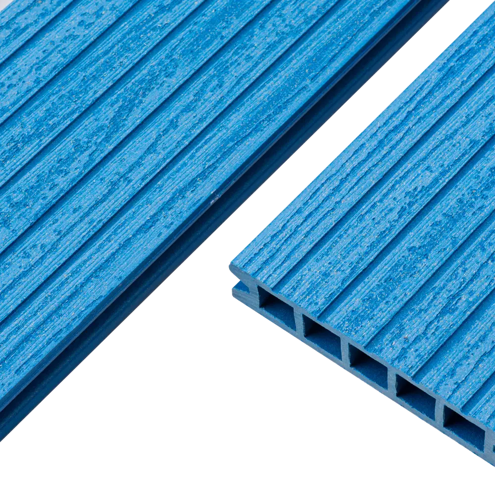 Террасная доска ДПК MultiDeck цвет Лазурь 3000x150x27 мм Вельвет 0.45 м² МУЛЬТИДЕК STLM-2124408 - Вид №7