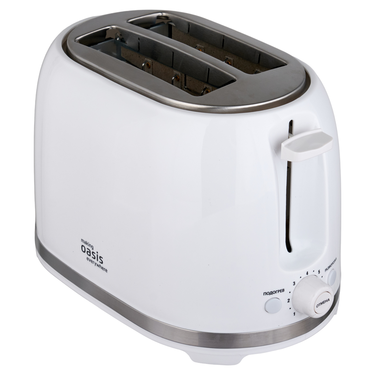 9135285 Тостер Oasis TR-4W белый STDN-0111616