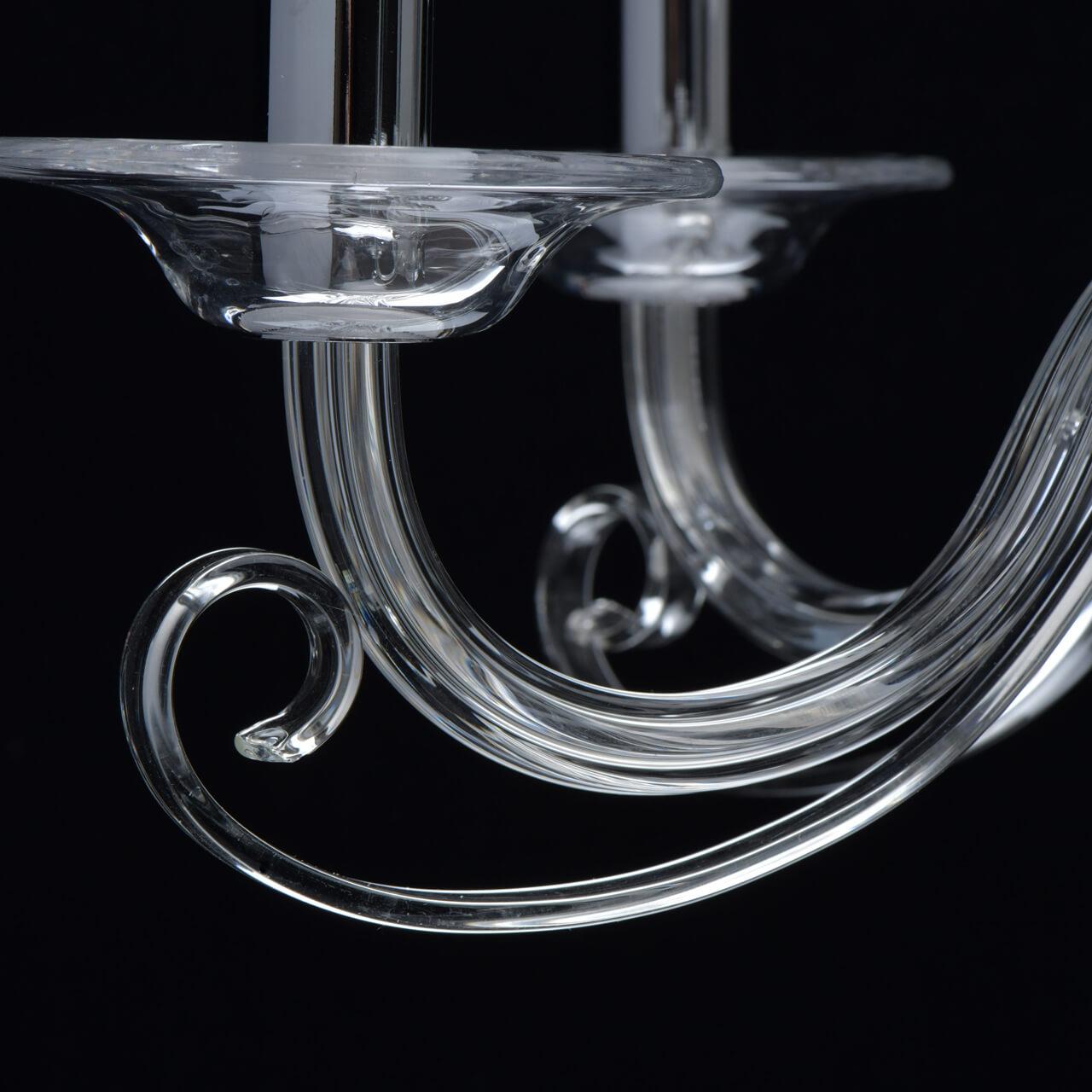 Подвесная люстра MW-Light Элла 483013306 MW-LIGHT ДИЗАЙНЕРСКИЕ, ЭЛЛА 279663 Хром  - Вид №2