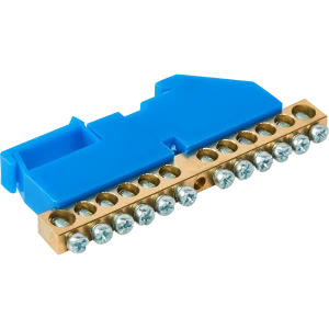 Шина N TDM Electric 8x12 мм 12 групп стойка большая