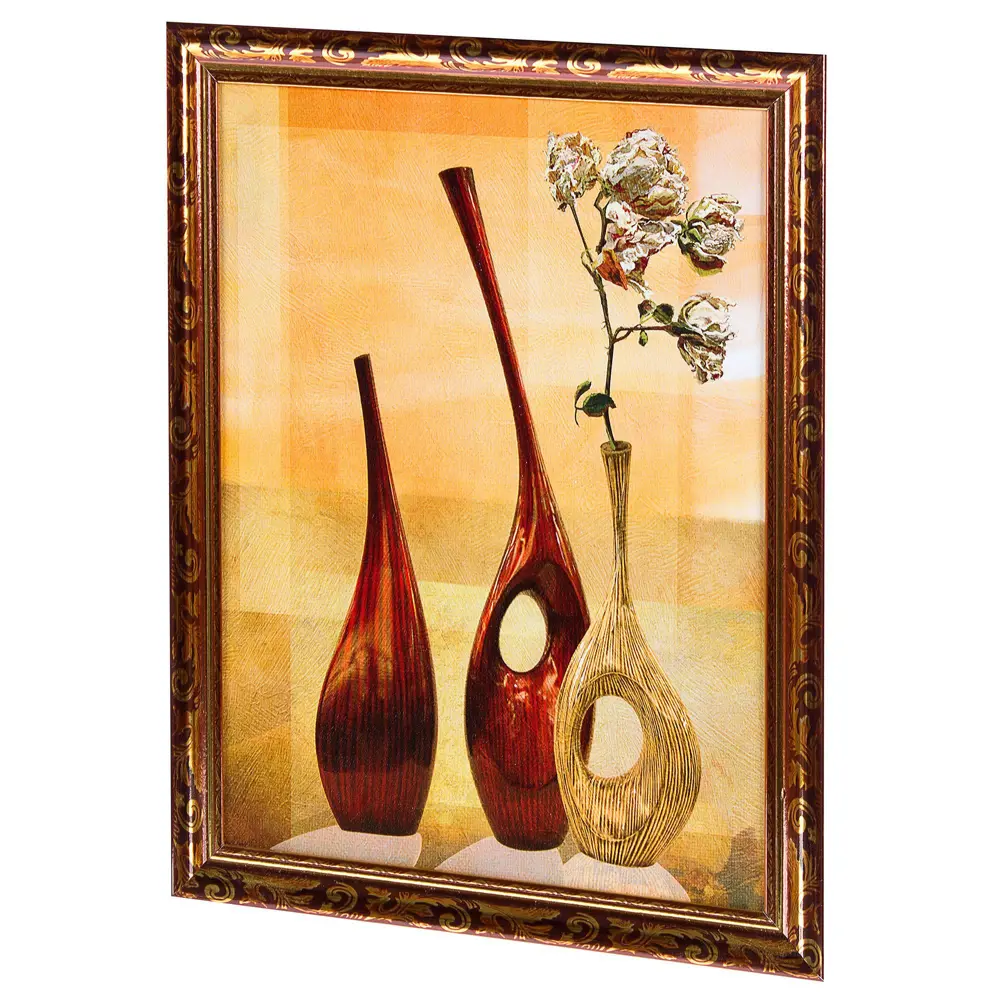 Постер в раме 30х40 см «Три вазы» Santreyd STLM-2147733 - Вид №1