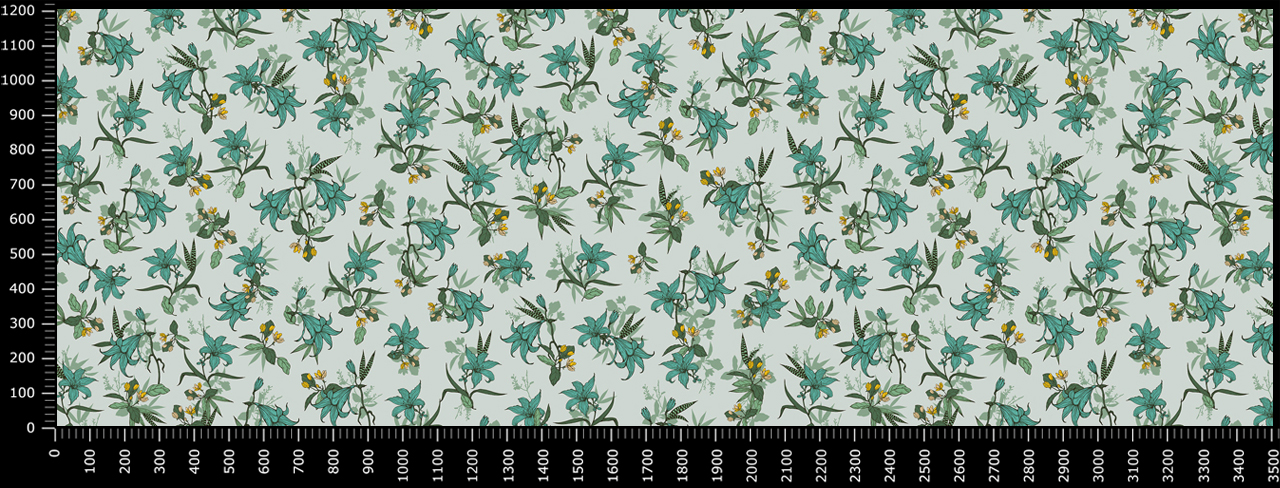 Стеновые панели - Цветение LIGRON LIST100 2277 - Вид №1