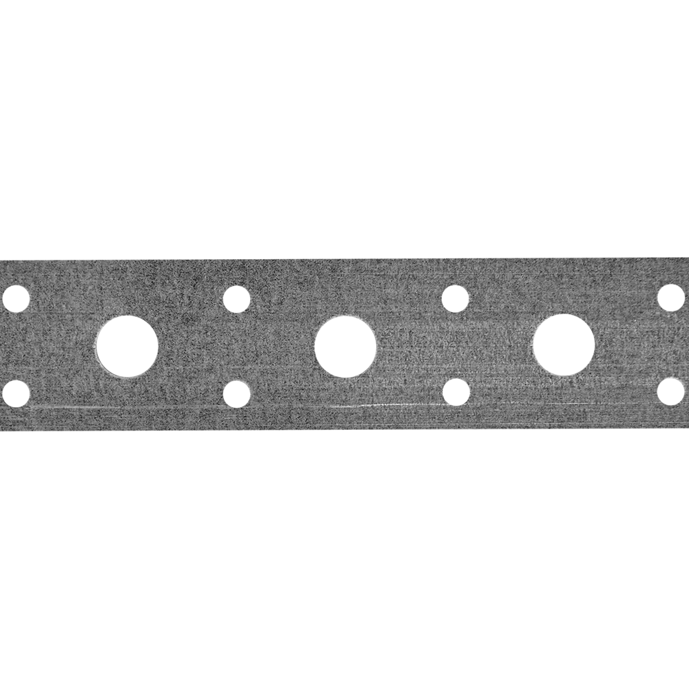 Перфорированная лента прямая LP 25x0.5 5 м оцинкованная сталь цвет серебро Santreyd STLM-2173871 - Вид №2