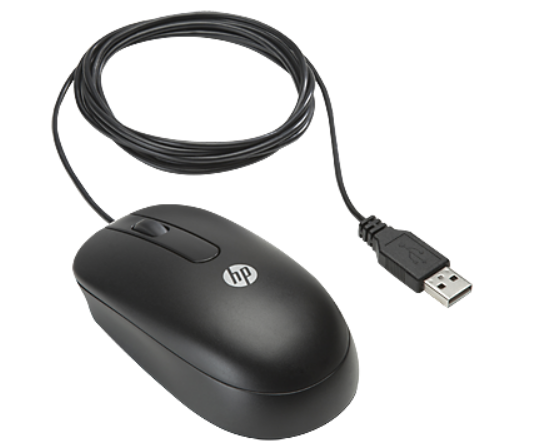 QY777AA usb mouse HP Santreyd  - Вид №1