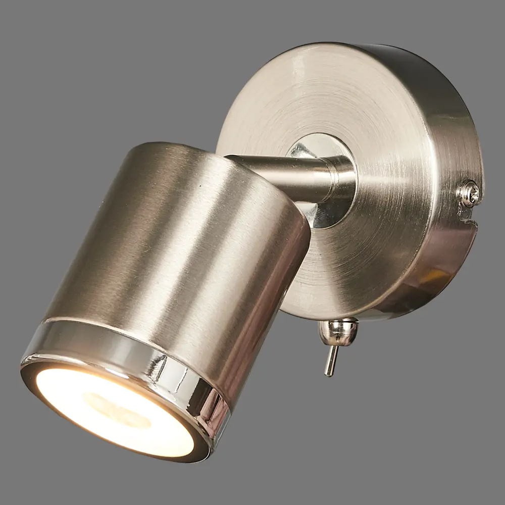 Спот светодиодный Globo 56958, 1x5 Вт, цвет матовый никель STLM-2164972 - Вид №1