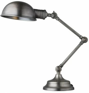 Industville Регулируемая настольная лампа из алюминия с гибким кронштейном Brooklyn Br-pa-dtl7-gn